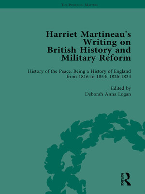 cover image of Harriet Martineau's Writing on British History and Military Reform, vol 3